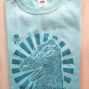 T-shirt Bleu Enfant Godzi Soleil