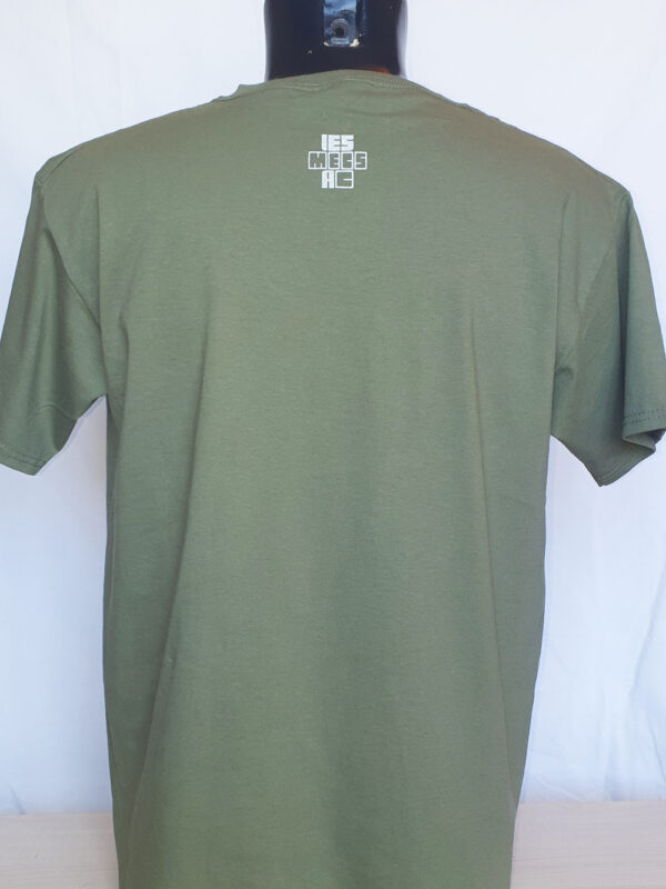 T-shirt Vert Olive Calineur – Image 3