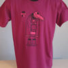 T-shirt Bordeaux Croco – Image 2