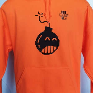 Sweat à Capuche Orange La Bomba