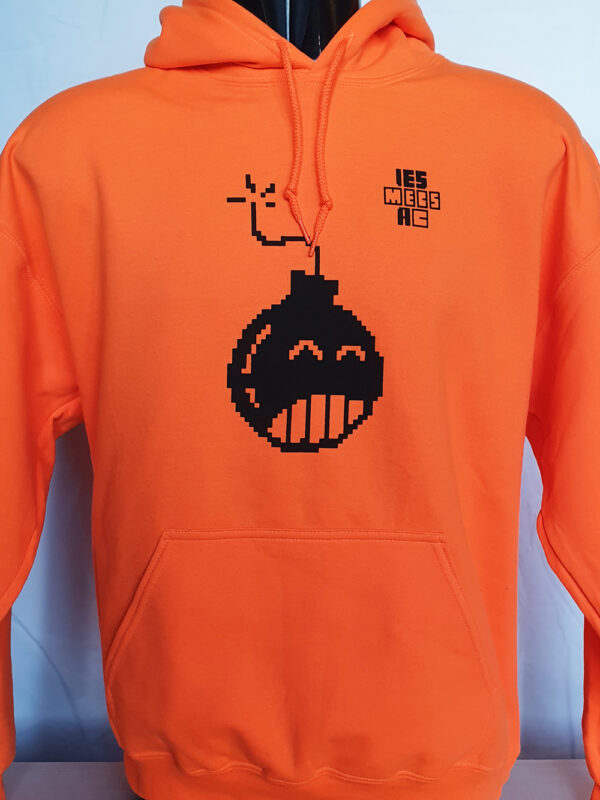 Sweat à Capuche Orange La Bomba